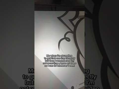 Me when I forgot I don't need lasso #lassotool #ibispaint #commission #art #artmeme