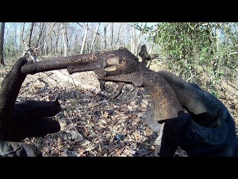 Metal Detecting With Jim At An Old Homesite Button Bullets Gun Doorknob And A Fish??