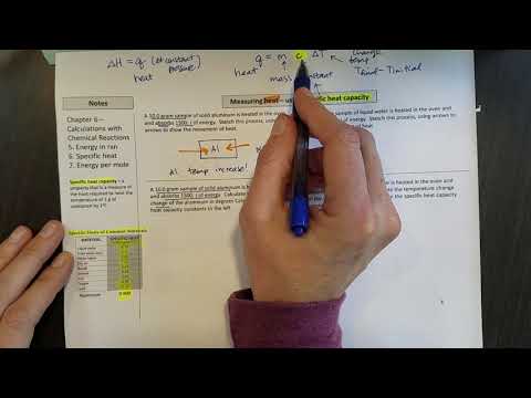 Specific heat capacity problems