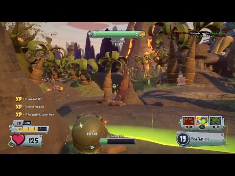 Plants vs Zombies GW2 upgrading Toxic Pea