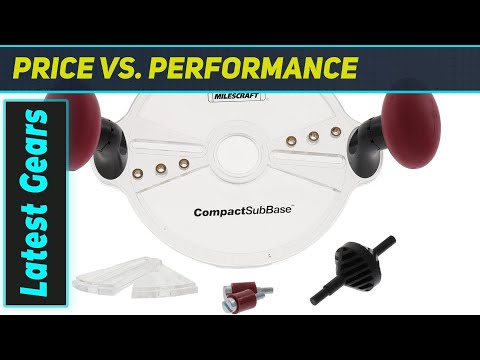 MilesCraft Compact Router Sub: The Ultimate Woodworking Companion