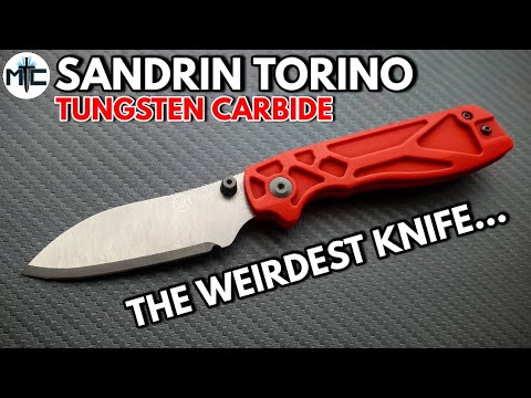 Sandrin Knives Torino Tungsten Carbide Folding Knife - Overview and Review