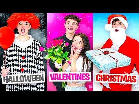 I Celebrated EVERY Holiday in 24 HOURS! - Challenge