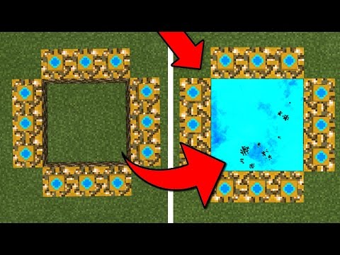 RageElixir - How To Make an Aether Portal in Minecraft Pocket Edition (Aether Dimension Addon)