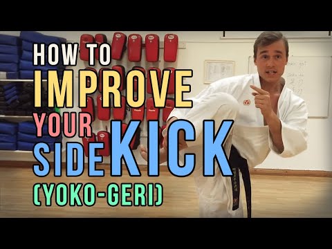 Amazing SIDE KICK Exercise (Yoko Geri) by Jesse Enkamp