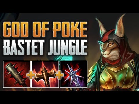 The God of Poke | Bastet Jungle Gameplay (SMITE Conquest)