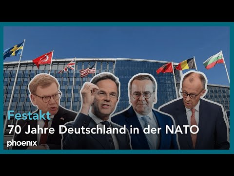 Festakt „70 Jahre Deutschland in der NATO“ im Bundesministerium der Verteidigung | 09.07.25