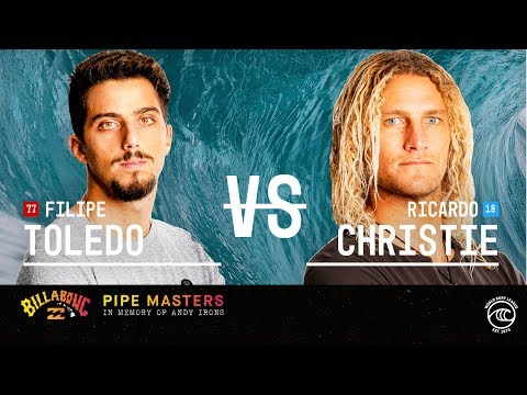Filipe Toledo vs. Ricardo Christie - Round of 32, Heat 5 - Billabong Pipe Masters 2019