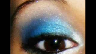 Blue Ocean Makeup Look