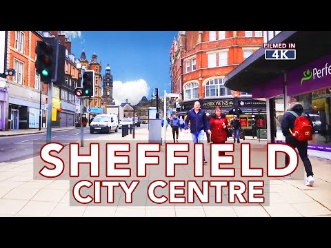 SHEFFIELD CITY TOUR - The Moor to Sheffield Town Hall