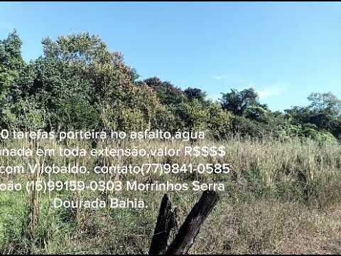Vende-se terreno Bahia - Serra Dourada