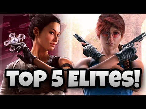 My Top 5 Favourite Elite Skins In Rainbow Six Siege!