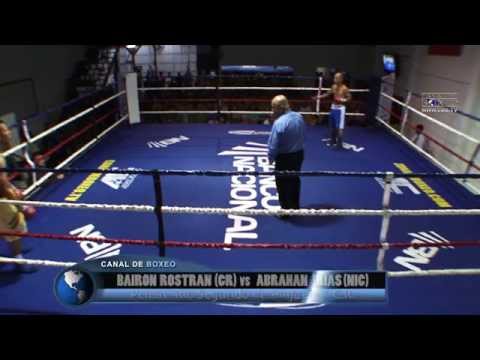 Bairon Rostran vs Abraham Irias sábado 14 de junio 2014 Alajuela Costa Rica