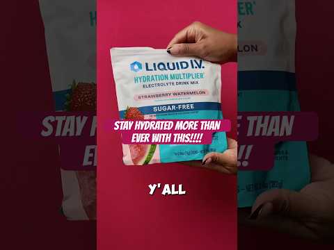 HOW TO STAY HYDRATED ALL DAY LONG!!!! #liquidiv #hydration #fitover40 #hydratedglow #healthyliving