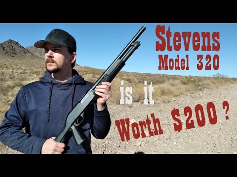 Stevens Model 320 Pistol Grip Pump Shotgun - Is It Really Worth $200 ??
