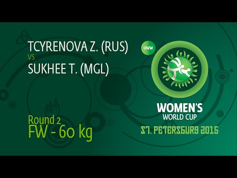60 kg - Tserenchimed SUKHEE (MGL) df. Zhargalma TCYRENOVA (RUS), 10-3