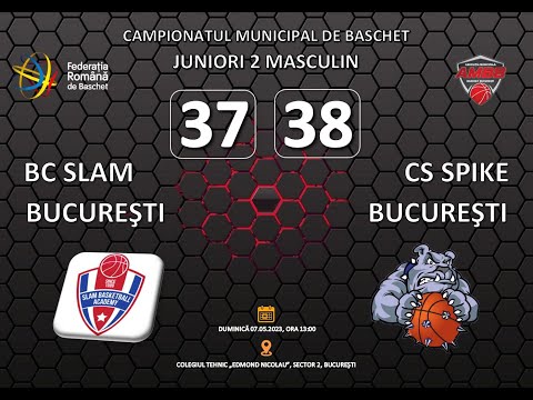 CS Slam Bucuresti - CS Spike Bucuresti. Scor: 37 - 38 (07 mai 2023, Campionatul Municipal J2) HD