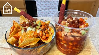 Churros locos y Tostitos locos (Tostilocos)