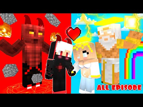 BromaCraft - Monster School : Angel Baby Girl and Devil Baby Boy All Episode - Minecraft Animation