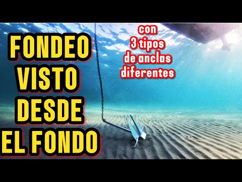 EL FONDEO VISTO DESDE EL FONDO #fondear #barcos #boating #botes #nautica #fishing #pesca #navegar