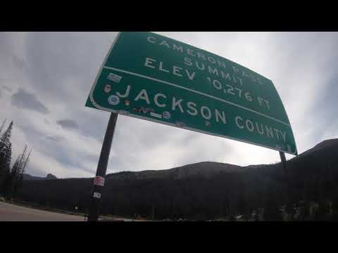 BikerBuddy app.  Departure ride from 16th Annual KTM Adventure Rider Rally. Breckenridge, Co