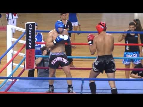 WKU World Championships Heraklion Crete 2013 Finals Kickboxing Adults male -90kg