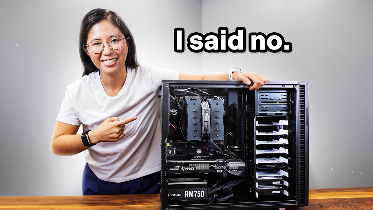 Google Tried to Charge Me $3,600/yr... I Built My Own Server Instead - YouTube