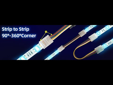 #GIDERWEL 6 pin #connector for 12mm RGB+CCT LED strips. #connectors