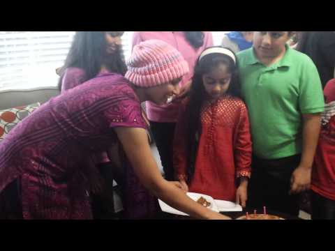 Purvi's Birthday Cake Cutting