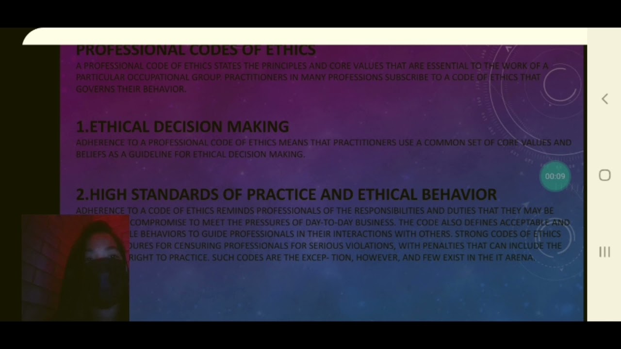 ETHICS FOR IT WORKERSAND IT USERS