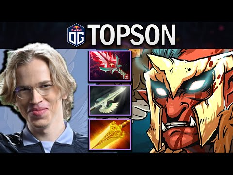 OG.TOPSON TROLL WARLORD WITH RADIANCE & HALBERG - DOTA 2 7.31 GAMEPLAY