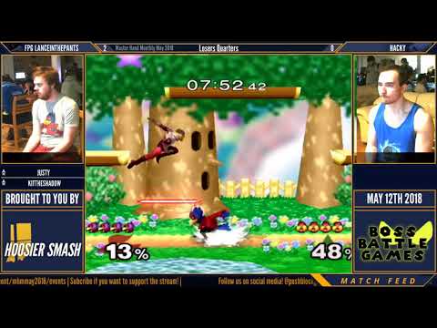 MHM:5/18 [Melee] - FPG LANCEINTHEPANTS (Falco) vs  HACKY (Sheik) - Losers Quarters