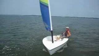 preview picture of video '20080815-Alex Sailing the Hobie Holder 12'