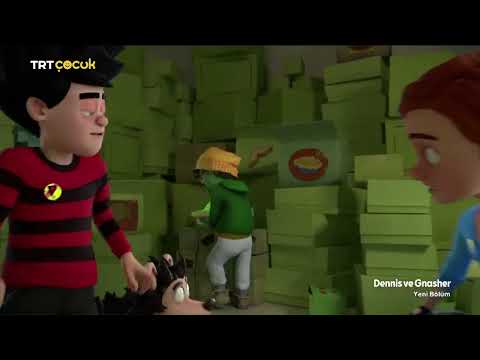 Dennis ve Gnasher 10.Bölüm Bezelyeleri Kurtarın Yeni Bölüm TRT ÇOCUK