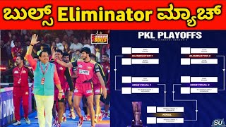 Bengaluru bulls Eliminator match 2022 PKL 9 | Playoffs Updated | Pro Kabaddi season 9 Final Date