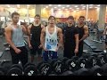 Washington Crew Shoulder & Bicep Workout w/ Jeff Seid, Coochie and company