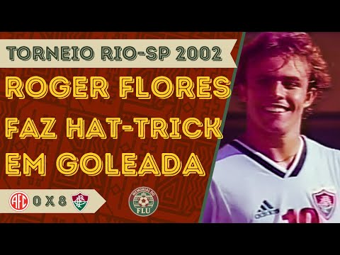 ROGER (Fluminense) vs América-RJ | TODOS OS LANCES do Maradoninha de Xerém | Rio-São Paulo 2002