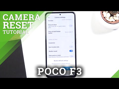 How to Reset Camera Settings in POCO F3 – Restore Camera Configuration