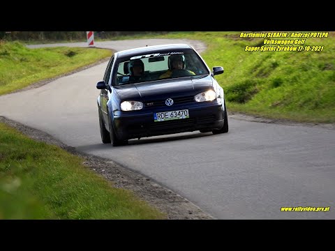 Bartłomiej SERAFIN / Andrzej POTĘPA - Volkswagen Golf - Super Sprint Żyraków 17-10-2021