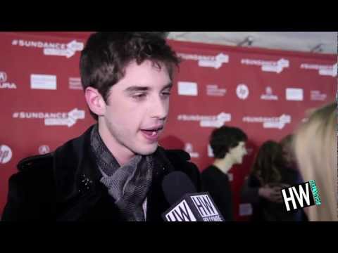 David Lambert Talks Playing Kristen Bell's Love Interest -- Sundance 2013