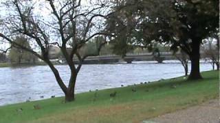 preview picture of video 'Wisconsin Rapids, Wisconsin September Flood 2010 - 09.24.2010'