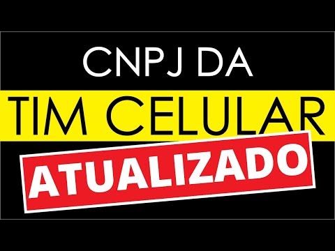Vídeo: CNPJ Tim: perguntas e respostas para consulta e dados
