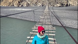 preview picture of video 'Hussaini Bridge, Hunza, Gilgit-baltistan'