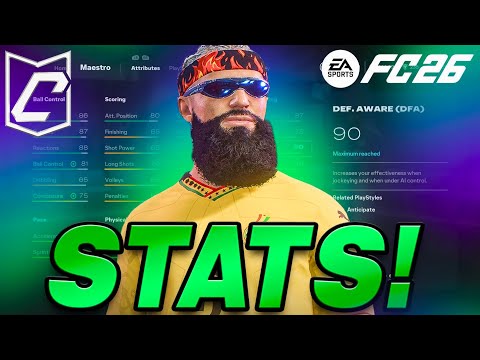 EAFC 26 Pro Clubs: Explaining Attributes!