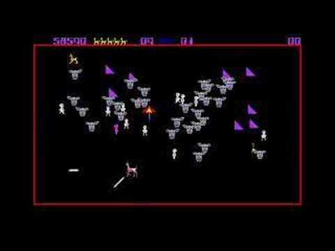 Llamatron gameplay video (Atari ST)