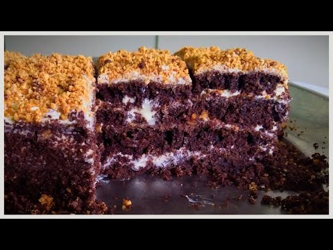 Быстрый и простой шоколадный торт не требующий пропитки Quick Cake