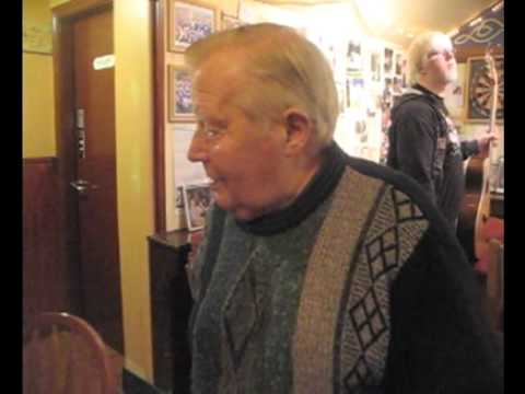 Johnny Fyfe sings 'The Homes of Donegal' ©Sean McBride Charley Farrelly Folk Club Dec 2011