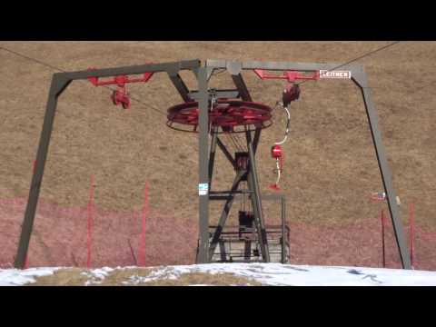 29/1/2017 Risalita integrale skilift Leitner "Pralongia'1" a Corvara