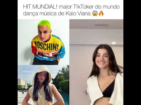 MAIOR TIKTOKER DO MUNDO DANÇA MÚSICA DE KAIO VIANA
