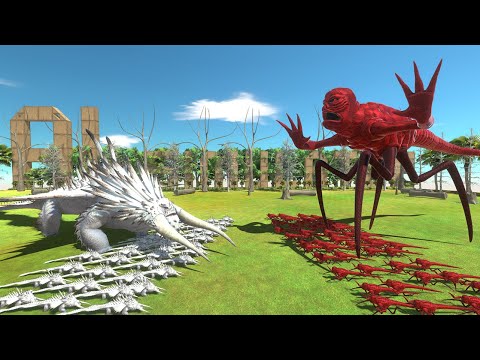 Bewilderbeast vs Titanus Red – Fire vs Ice Monster Showdown! | Animal Revolt Battle Simulator
